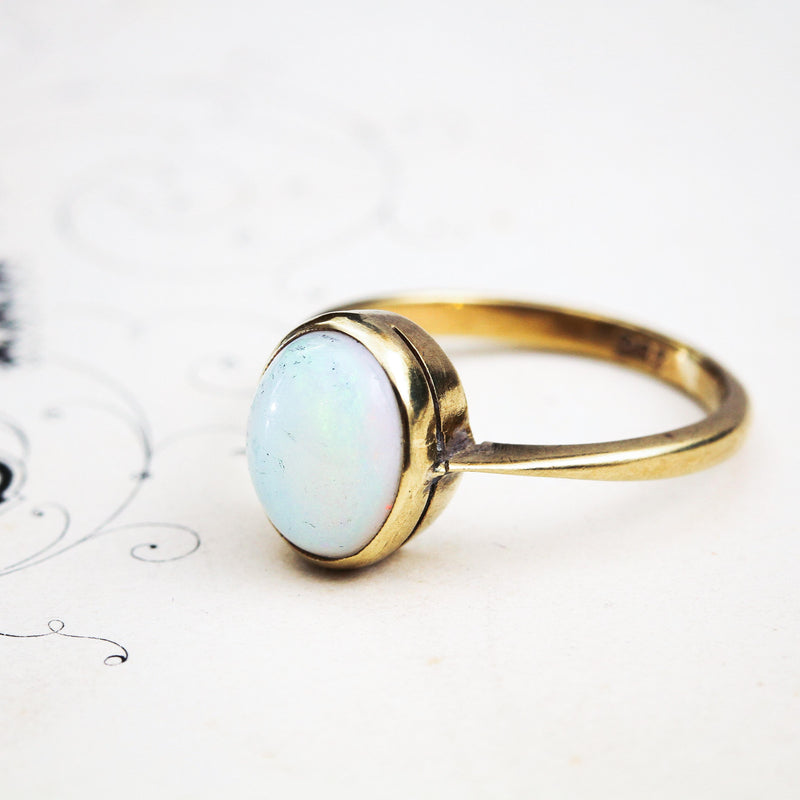 Opal Ring SR899 • Boulder Opal Mines Australia