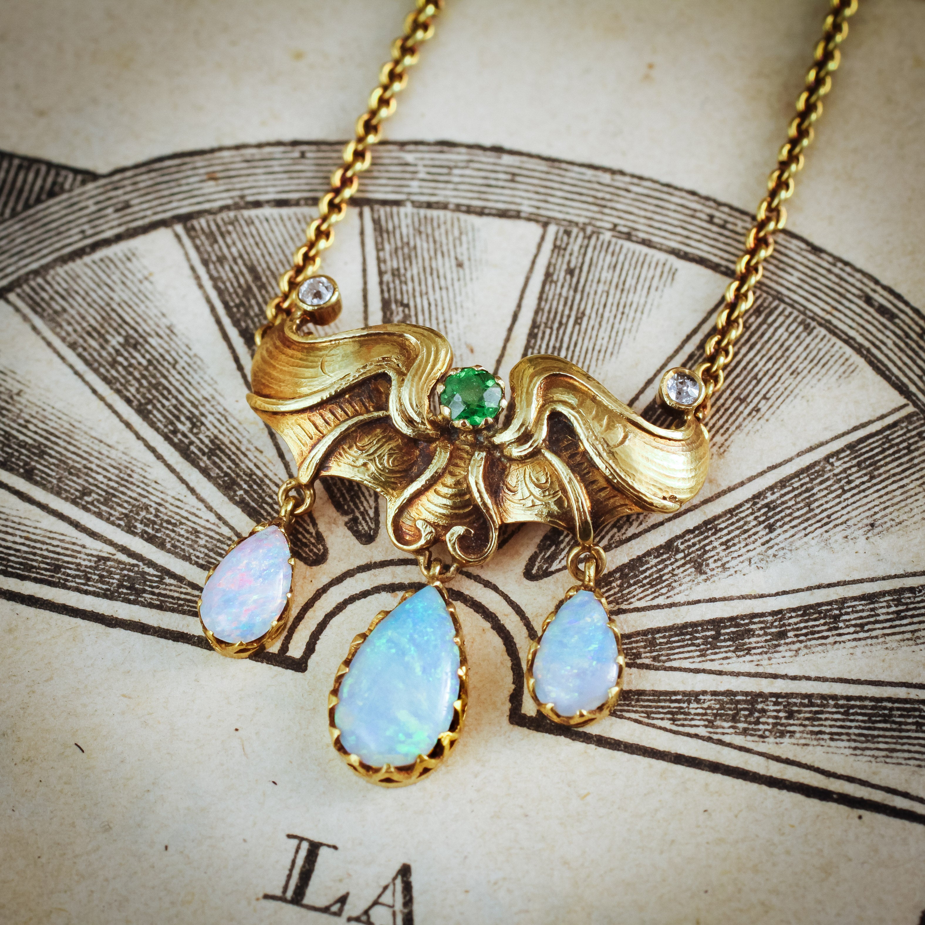 本　Jewelry from Renaissance to Art Deco NK1301AA_ArtDecoDiamondNecklac