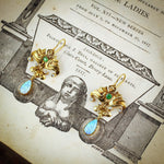 Ravishing Matching Set of Jugendstil Art Nouveau Necklace and Earrings