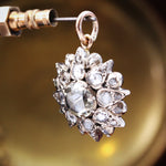 Olden Days Flickering Rose Cut Diamond Star Pendant