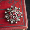 Antique Victorian Ruby & Diamond Star