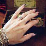Vintage Art Deco Diamond Panel Ring