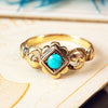 Victorian Turquoise and Gold Ring