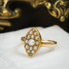 Much Coveted Late Victorian Natural Pearl Ring