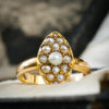 Much Coveted Late Victorian Natural Pearl Ring