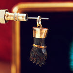 Antique Victorian Horn Figa Amulet Charm
