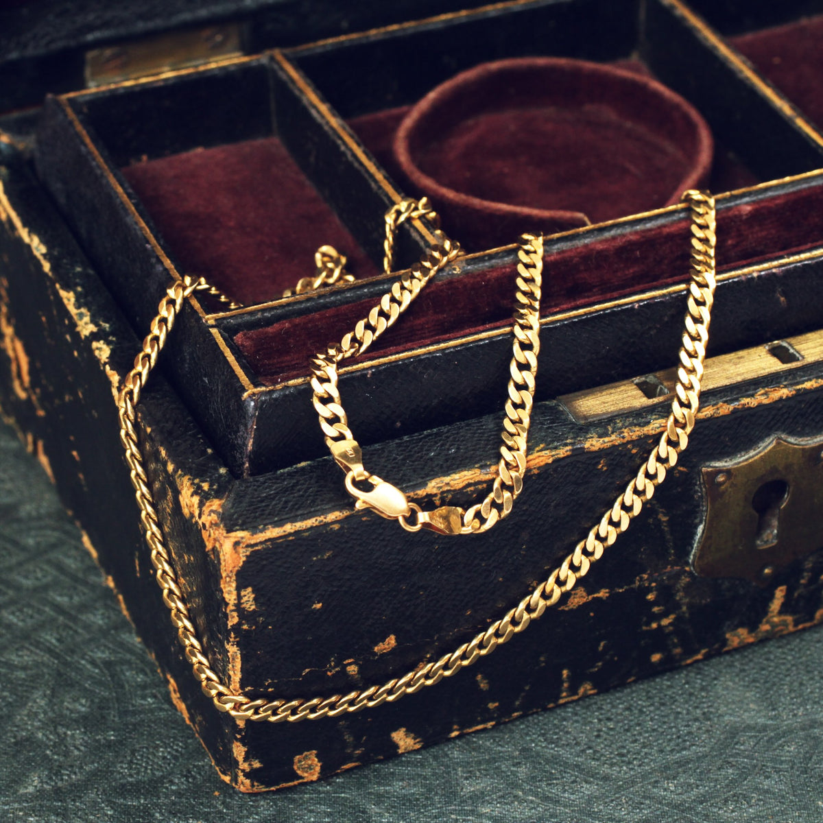 Goldy Goodness! Vintage 9ct Gold Chain Necklace