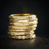 Vintage Style Slim 9ct Gold Wedding Ring