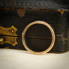 Vintage Style Slim 9ct Gold Wedding Ring