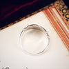 Vintage Style Silver Shield Signet Ring