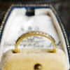 Vintage Style 'Florette' Gold Wedding Ring