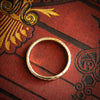 Vintage Style Size  'J' or US '5' 'Florette' Gold Wedding Ring