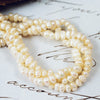 Vintage Triple Twisted Strand of Freshwater Pearls