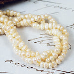 Vintage Triple Twisted Strand of Freshwater Pearls