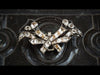 Circa 1750's Georgian Black Dot Paste Brooch