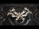 Circa 1750's Georgian Black Dot Paste Brooch
