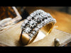 Rare Find! Fantastic Georgian Diamond Triple Band Ring