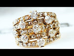 Breathtaking Antique Diamond Harem Ring