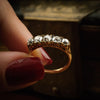 Mmmmarvellously Majestic Antique Victorian Diamond Five-Stone Ring