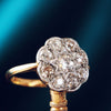 MEGA-Bling! Vintage Diamond Cluster Ring