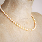 Creme de la Creme Vintage Cultured Pearl Necklace