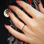 Platinum & Diamond Trilogy Engagement Ring