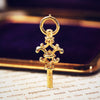 Ornamental Silver-Gilt Key