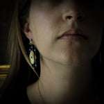 Fabulous! Exotic Vintage Oriental Style Earrings