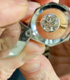 Luvliest Vintage Old European Cut Diamond Engagement Ring