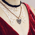 Antique Rose Cut Diamond Pendant