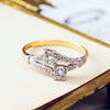 Vintage Diamond 'Toi et Moi' Ring