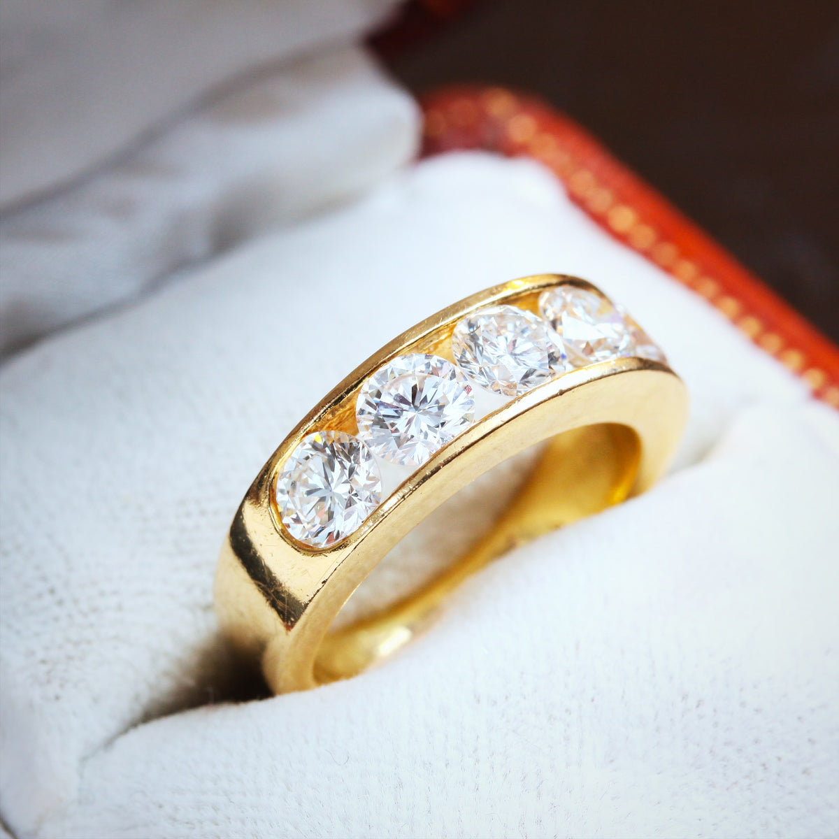 Mesmerising Magical Two Carat Five Stone Diamond Ring