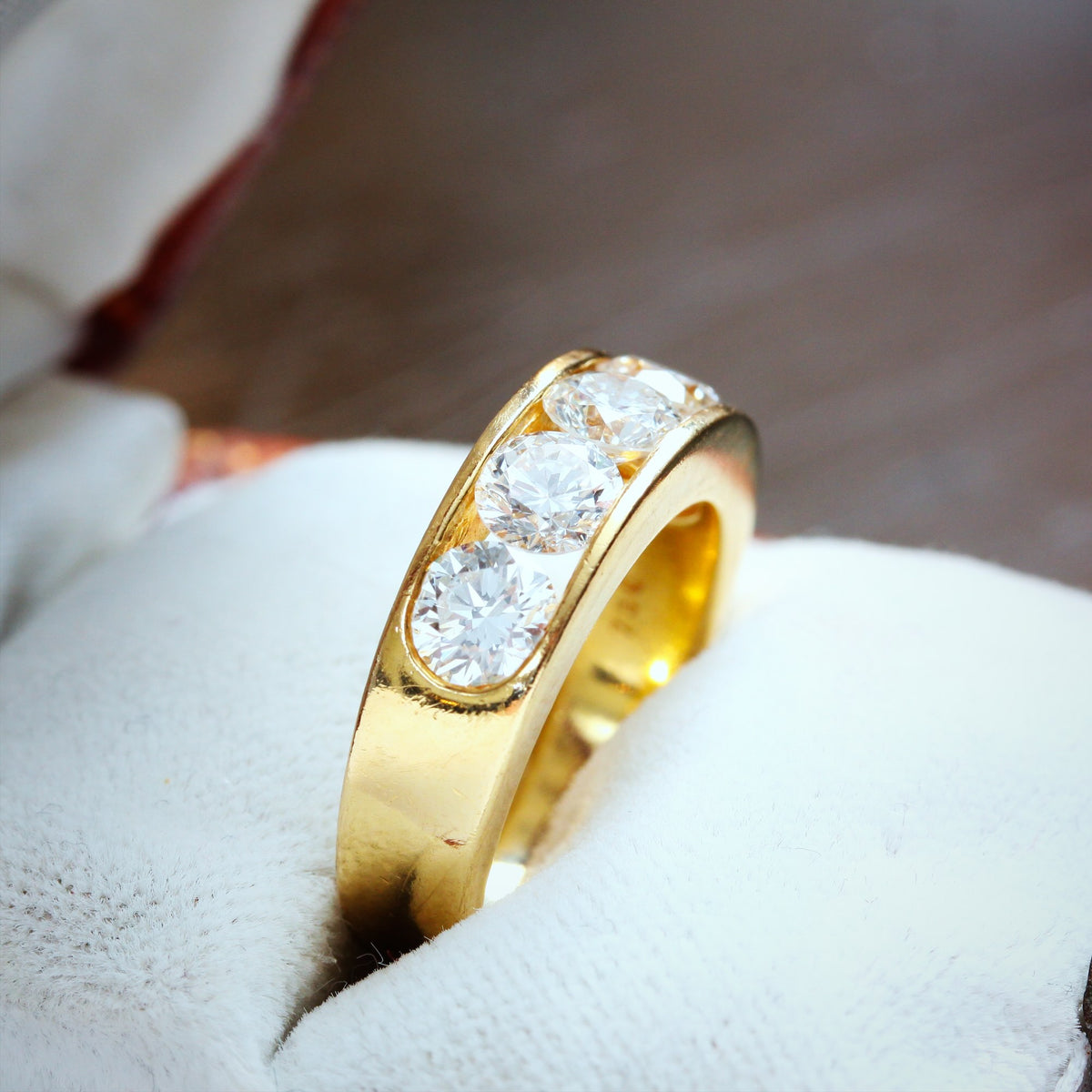 Mesmerising Magical Two Carat Five Stone Diamond Ring