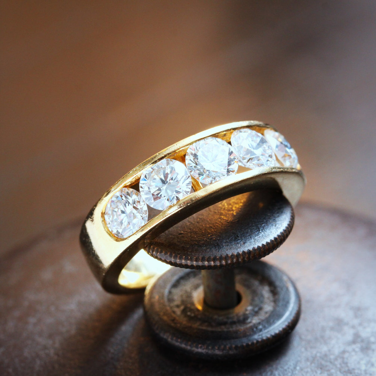 Mesmerising Magical Two Carat Five Stone Diamond Ring