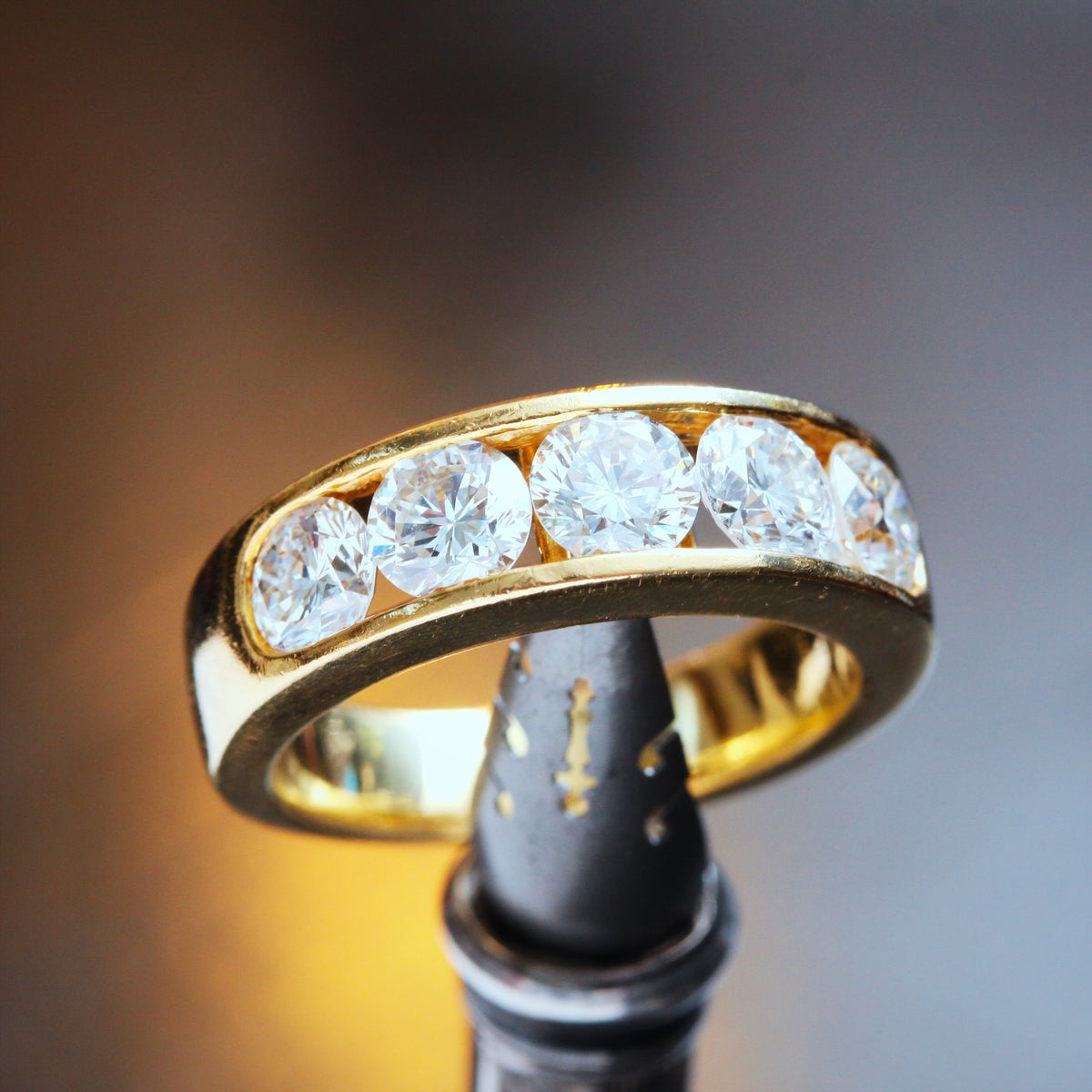 Mesmerising Magical Two Carat Five Stone Diamond Ring