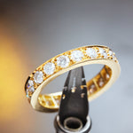 Two Carat Diamond Full Eternity Ring