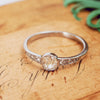 All Original Handmade Vintage Diamond Engagement Ring