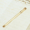 Vintage Date 1950 9ct Gold Cocktail Stirrer