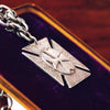 Date 1892 Victorian Silver Maltese Cross Medal & Chain