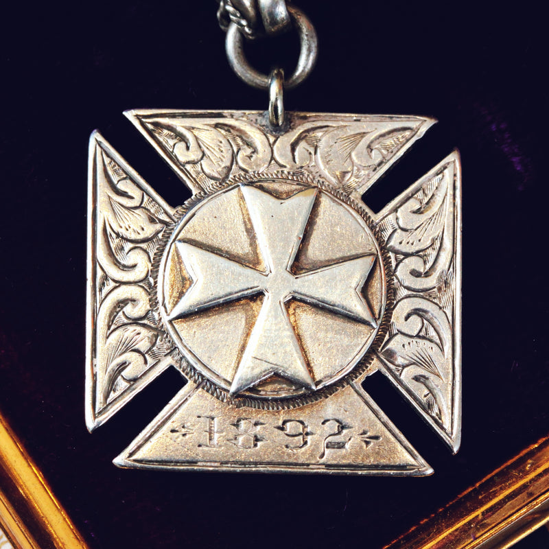 Silver Maltese Cross Medal