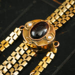 Amazing Vintage 14K Gold Slider Long Guard Chain